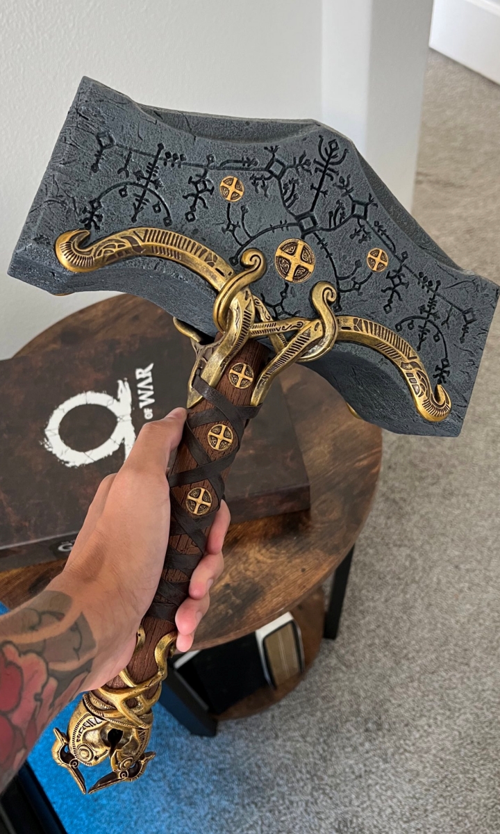 Mjolnir / Martelo do Thor - GOD OF WAR RAGNAROK